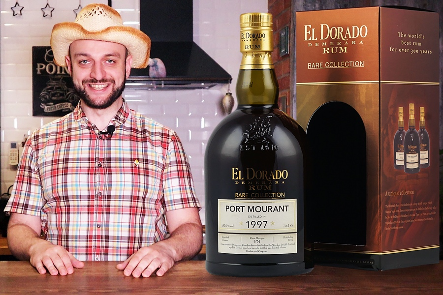 Коктейль Идиот с ромом El Dorado Port Mourant 1999