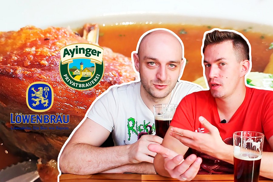 Рулька и пиво Löwenbräu. Мюнхен. День 3