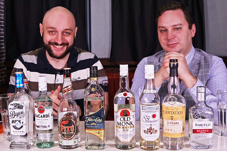 Светлый ром (8 сортов)