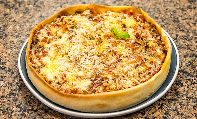 Чикагская пицца