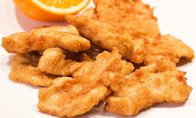 Куриные наггетсы с пармезаном