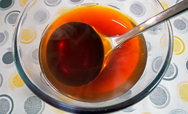 Прозрачный куриный бульон
