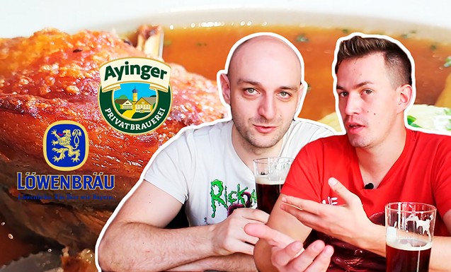 Рулька и пиво Löwenbräu. Мюнхен. День 3